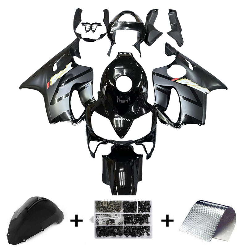 Amotopart Honda CBR600 F4i 2001-2003 Fairing Kit Bodywork Plastic ABS