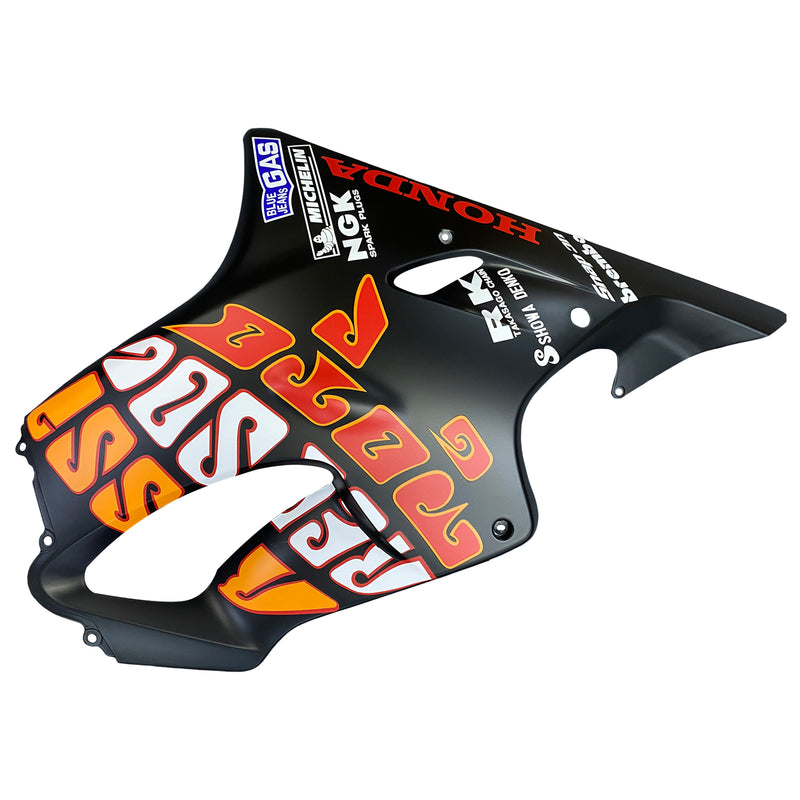 Fairings 2004-2007 Honda CBR 600 F4i Black Valentino Rossi Racing Generic