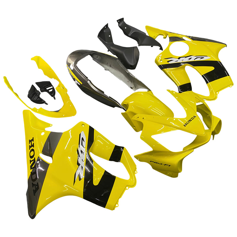 Fairings 2004-2007 Honda CBR 600 F4i Yellow & Black CBR  Generic