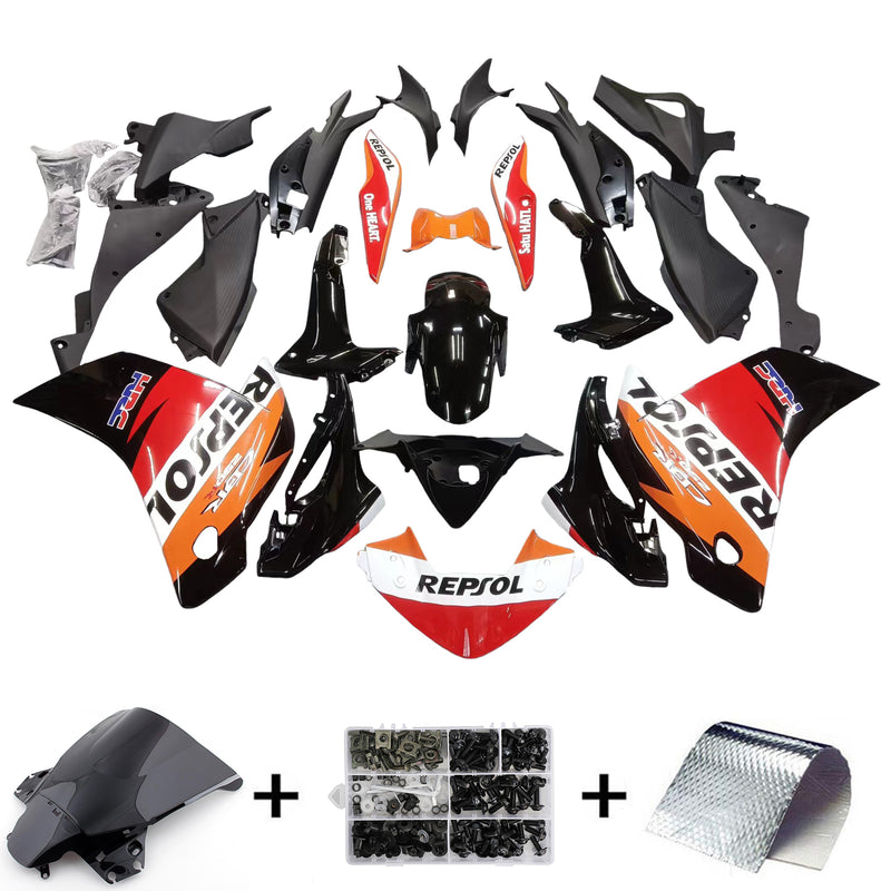 Fairings 2011-2015 Honda CBR250R Repsol Orange  Generic