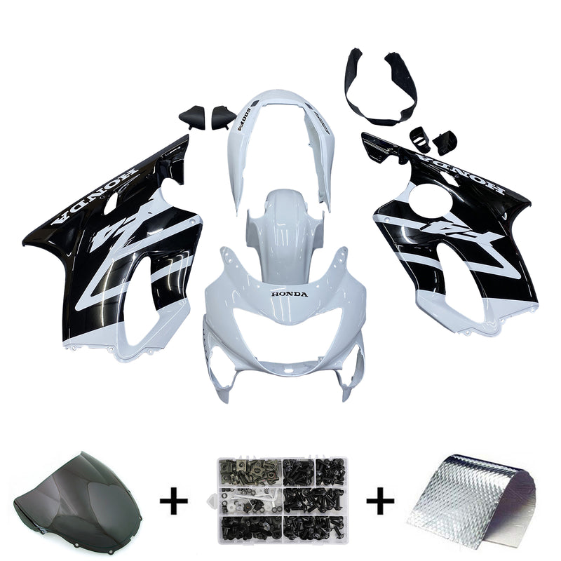 Amotopart Honda CBR600 F4 1999-2000 Fairing Kit Bodywork Plastic ABS