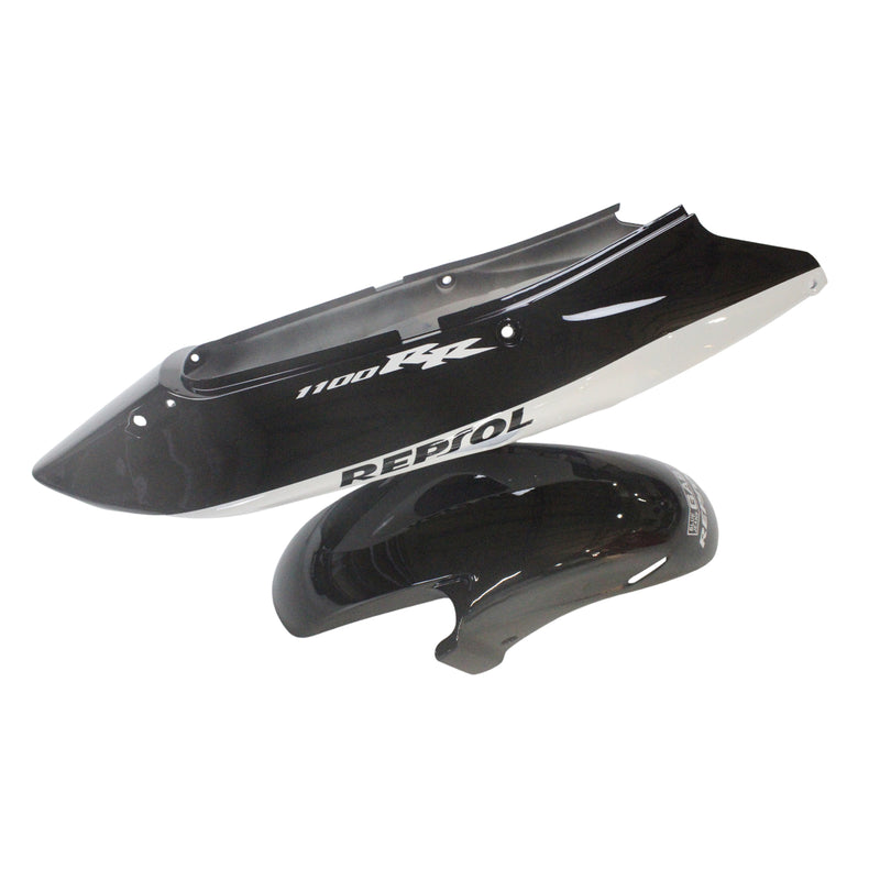 Amotopart Honda CBR1100XX SuperBlackBird 1996-2007 Fairing Kit Bodywork ABS