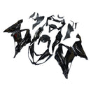 Fairing Injection Plastic Kit Glossy Black Kit Fit For Kawasaki Zx6R 13-18 Generic