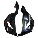 Fairing Injection Plastic Kit Glossy Black Kit Fit For Kawasaki Zx6R 13-18 Generic