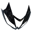 Fairing Injection Plastic Kit Glossy Black Kit Fit For Kawasaki Zx6R 13-18 Generic