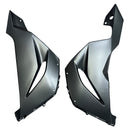 Fairing Injection Plastic Kit Matt Black W/Bolt Kit Fit For Kawasaki Zx6R 13-18 Generic