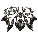 Injection Fairing Kit Plastic Fit for Kawasaki Ninja 650 EX650 2017-2019 Gloss Black Generic