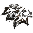 Injection Fairing Kit Plastic Fit for Kawasaki Ninja 650 EX650 2017-2019 Gloss Black Generic