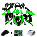 Fairings 2005-2006 Kawasaki ZX6R 636 Green Black Kawasaki  Generic