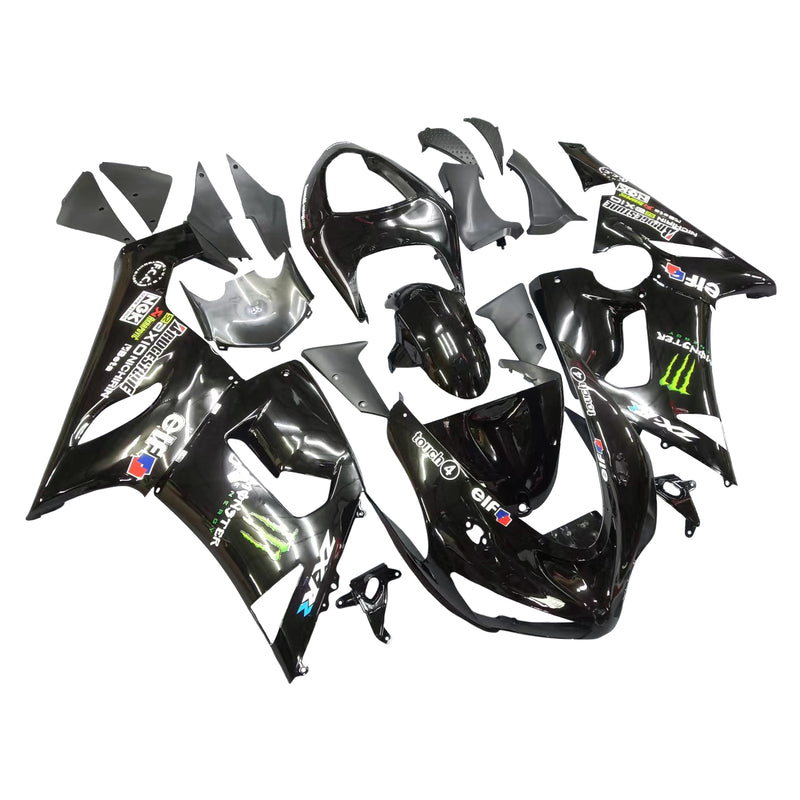 Amotopart Kawasaki ZX6R 636 2005-2006 Fairing Kit Bodywork Plastic ABS