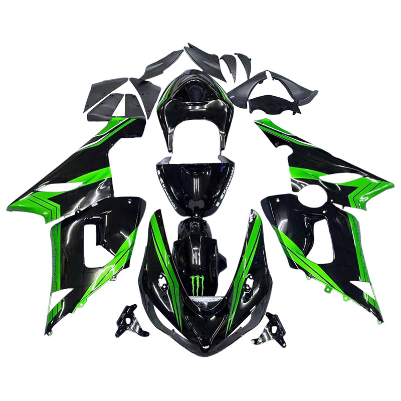 Amotopart Kawasaki ZX6R 636 2005-2006 Fairing Kit Bodywork Plastic ABS