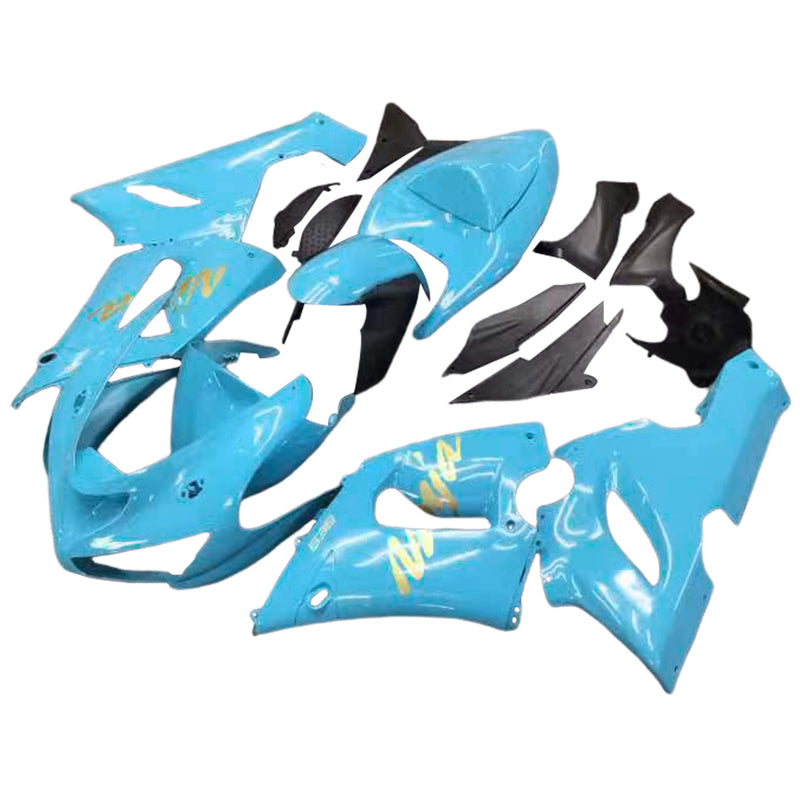 Amotopart Kawasaki ZX6R 636 2005-2006 Fairing Kit Bodywork Plastic ABS