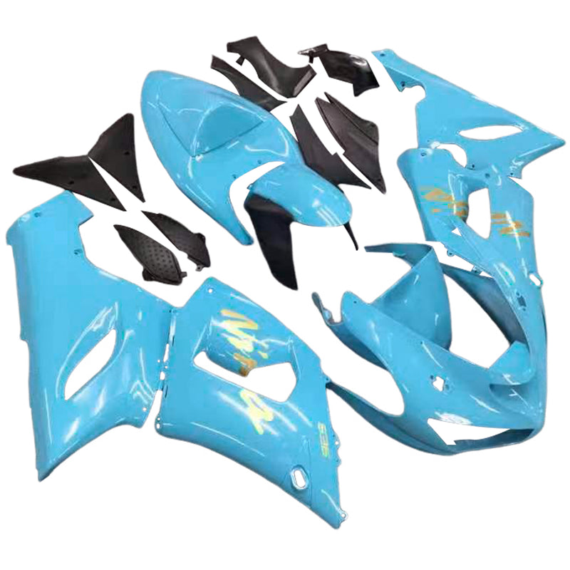 Amotopart Kawasaki ZX6R 636 2005-2006 Fairing Kit Bodywork Plastic ABS