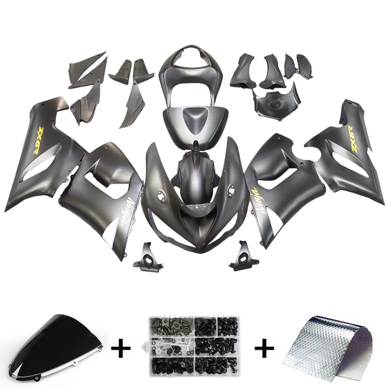 Fairing Kit For Kawasaki ZX6R 636 2005-2006 Generic