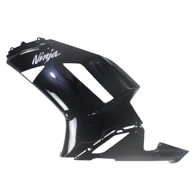 Fairings 2007-2008 Kawasaki ZX6R ZX636 Black Ninja Racing Generic