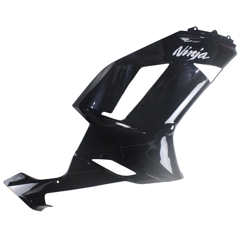 Fairings 2007-2008 Kawasaki ZX6R ZX636 Black Ninja Racing Generic