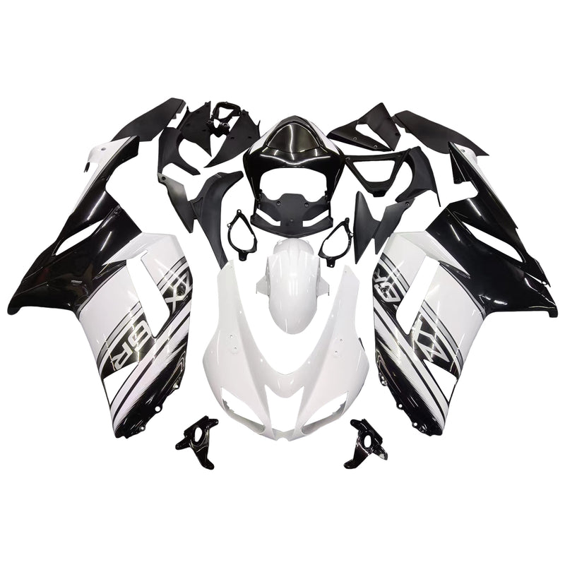 Amotopart Kawasaki ZX6R 636 2007-2008 Fairing Kit Bodywork Plastic ABS