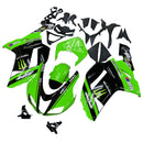 Amotopart Kawasaki ZX6R 636 2007-2008 Fairing Kit Bodywork Plastic ABS