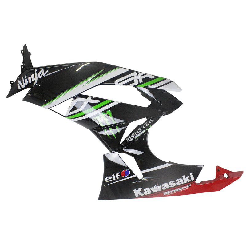 Amotopart Kawasaki ZX6R 636 2009-2012 Fairing Kit Bodywork Plastic ABS