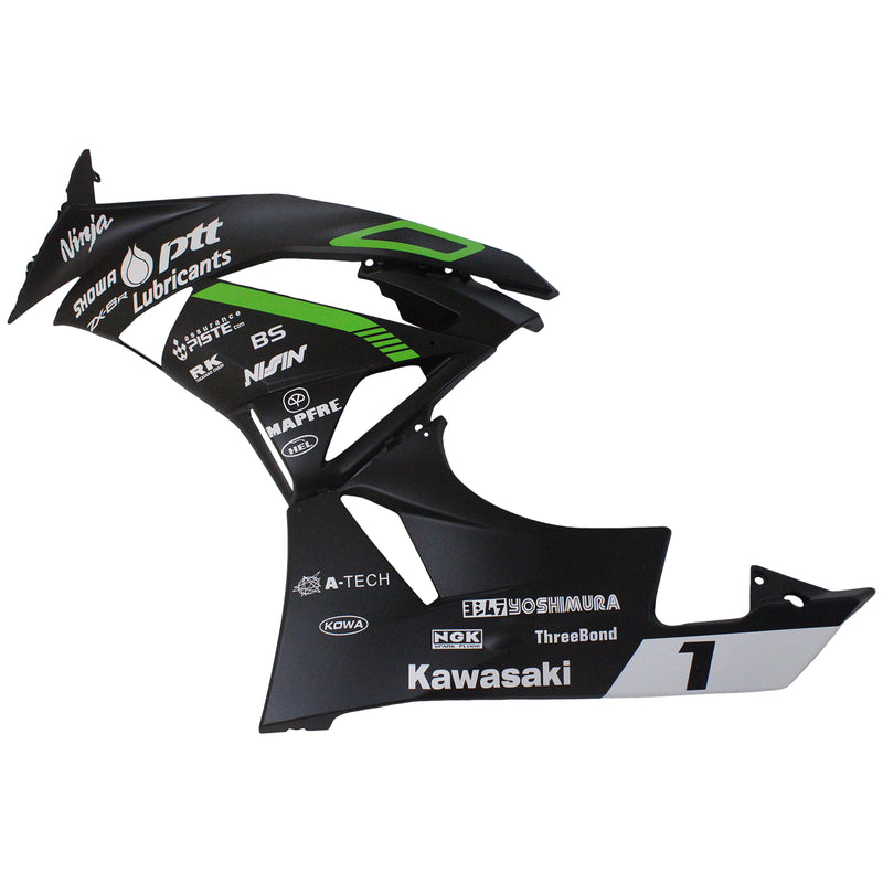 Amotopart Kawasaki ZX6R 636 2009-2012 Fairing Kit Bodywork Plastic ABS