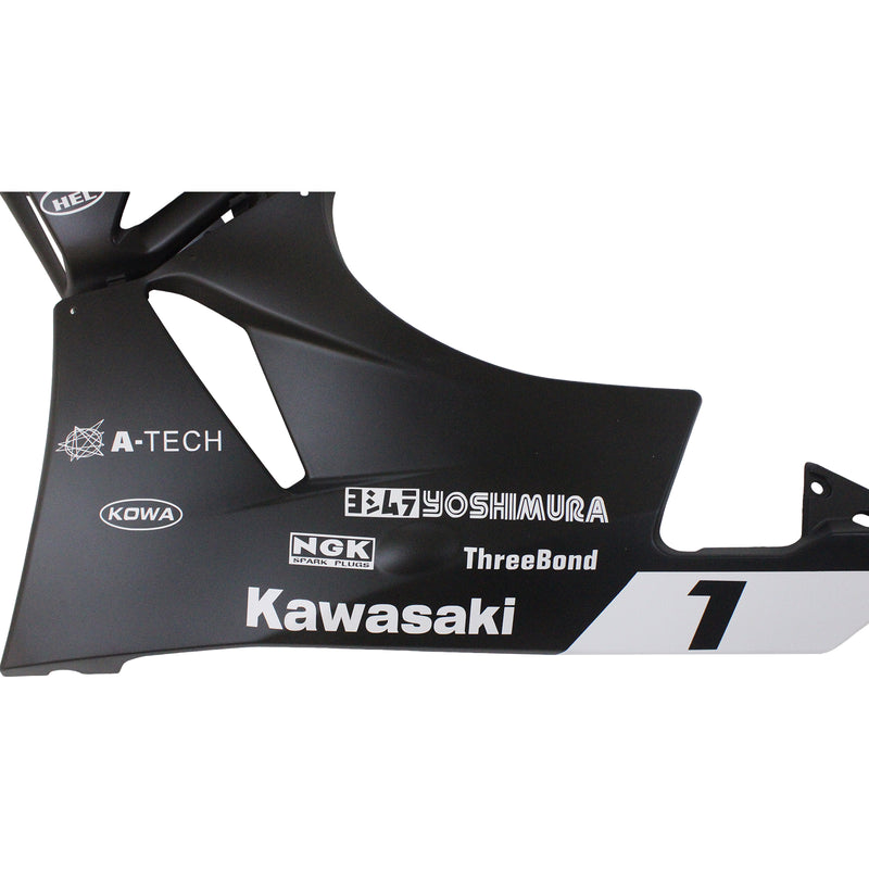 Amotopart Kawasaki ZX6R 636 2009-2012 Fairing Kit Bodywork Plastic ABS