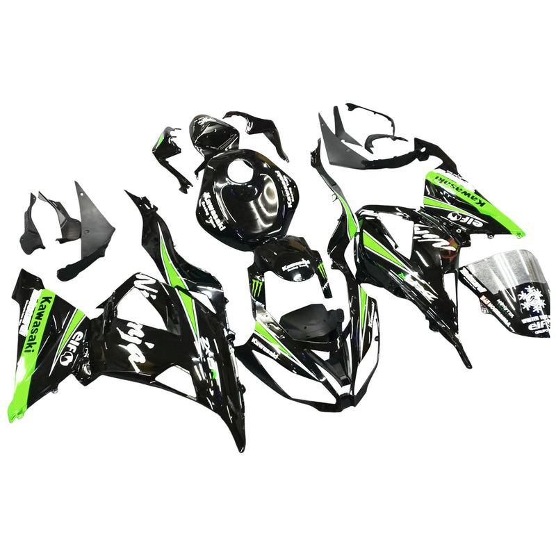 Amotopart Kawasaki ZX6R 636 2013-2018 Fairing Kit Bodywork Plastic ABS