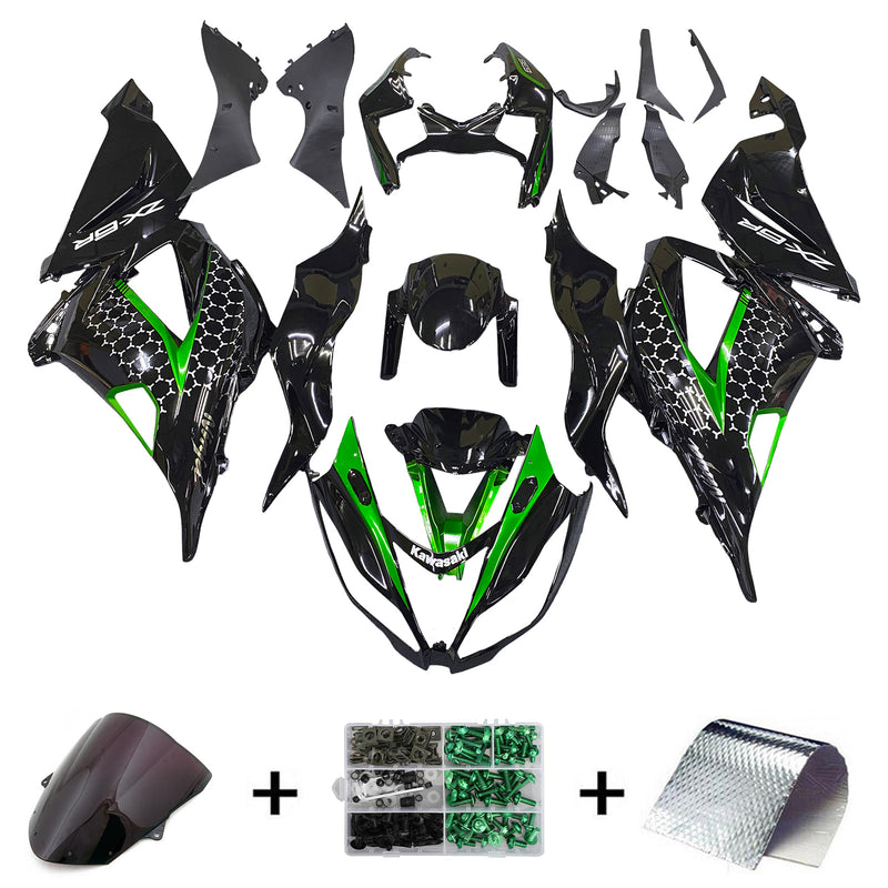 Amotopart Kawasaki ZX6R 636 2013-2018 Fairing Kit Bodywork Plastic ABS