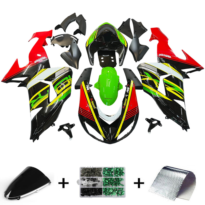 Amotopart Kawasaki ZX10R 2006-2007 Fairing Kit Bodywork Plastic ABS