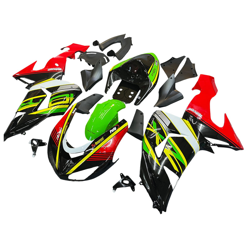 Amotopart Kawasaki ZX10R 2006-2007 Fairing Kit Bodywork Plastic ABS