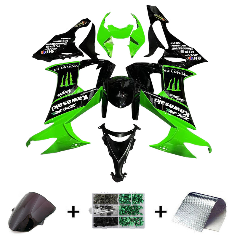 Kawasaki ZX10R 2008-2010 Fairing Kit Bodywork Plastic ABS