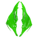 For Ninja ZX10R 2011-2015 Green Black Bodywork Fairing ABS Injection Molded Plastics Set 8