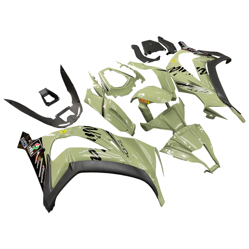 Amotopart Kawasaki ZX10R 2011-2015 Fairing Kit Bodywork Plastic ABS