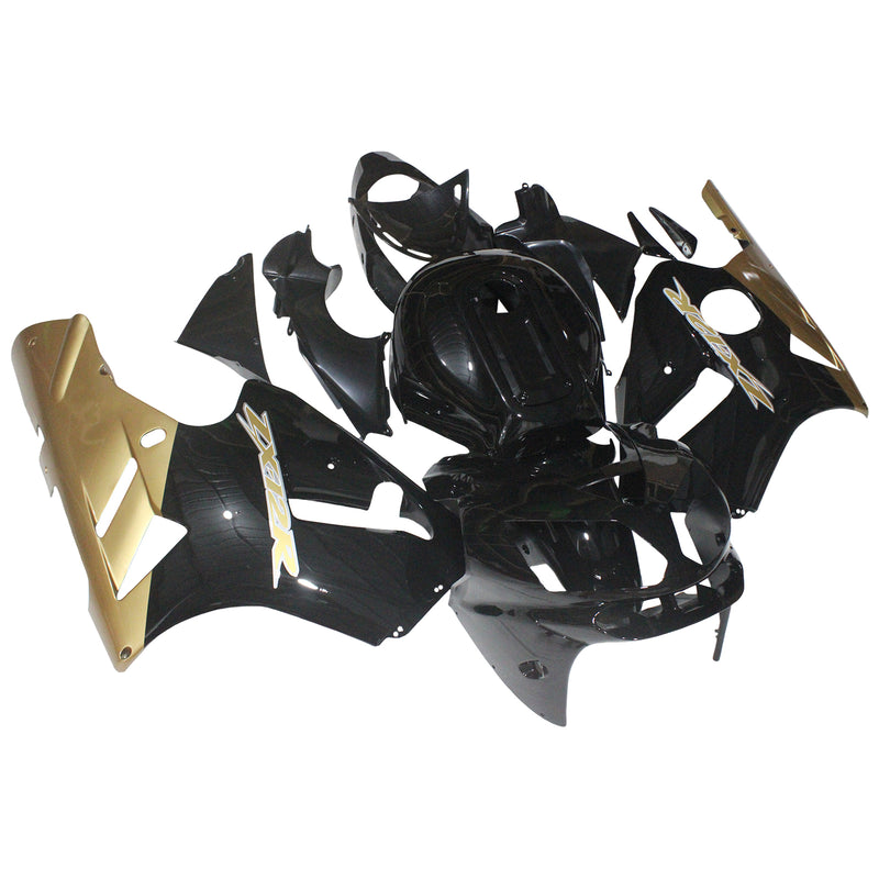 Fairings Kawasaki ZX12R Ninja Black & Gold ZX12R  (2002-2005) Generic