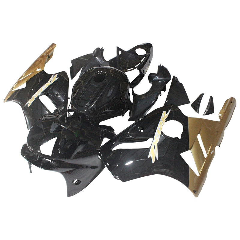 Fairings Kawasaki ZX12R Ninja Black & Gold ZX12R  (2002-2005) Generic