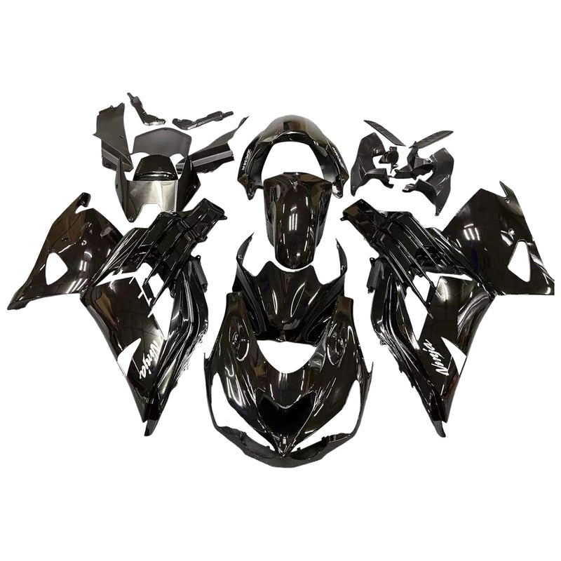 Fairings Plastics 2012-2022 Kawasaki ZX14R Ninja Black  Generic