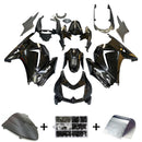 Fairings 2008-2012 Kawasaki ZX250R EX250 Black Ninja ZX250 Racing Generic