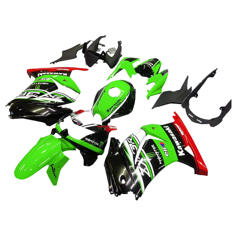 Amotopart Kawasaki EX250 Ninja250R 2008-2012 Fairing Kit Bodywork Plastic ABS