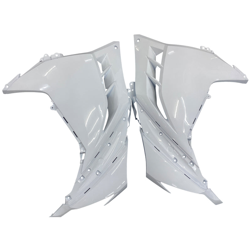 Fairings 2013-2017 Plastics Kawasaki Ninja 300R EX300R White Ninja Racing Generic