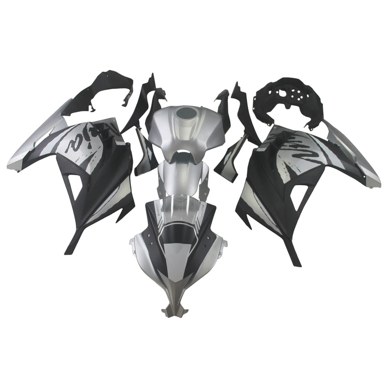 Amotopart Kawasaki EX300/Ninja300 2013-2017 Fairing Kit Bodywork Plastic ABS