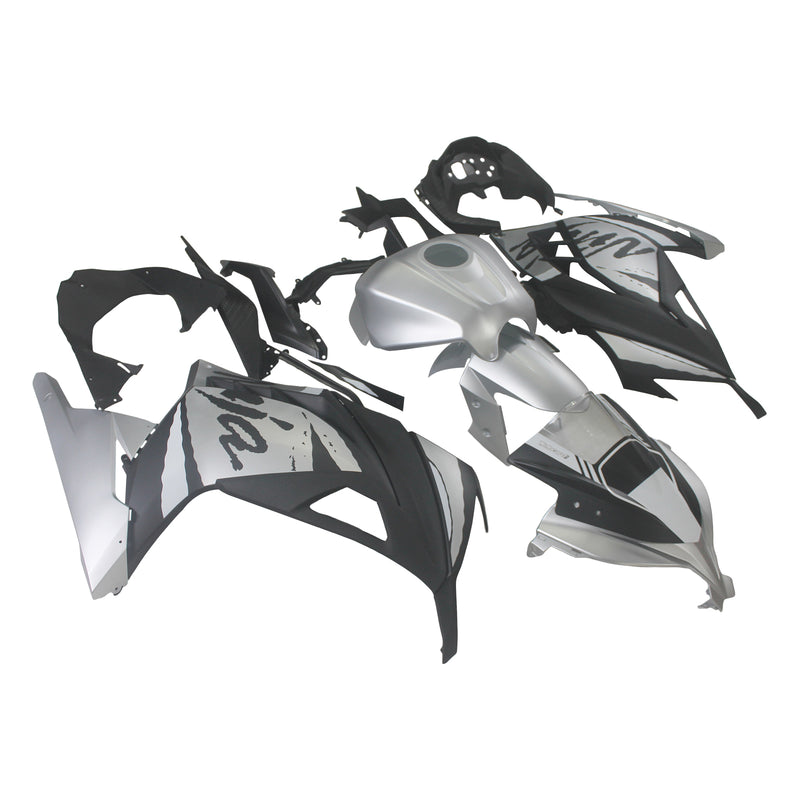 Amotopart Kawasaki EX300/Ninja300 2013-2017 Fairing Kit Bodywork Plastic ABS