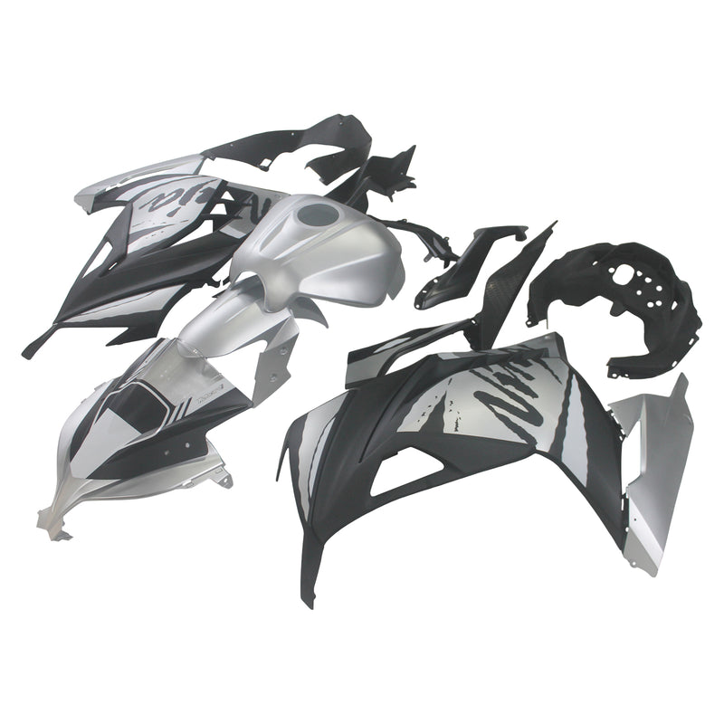 Amotopart Kawasaki EX300/Ninja300 2013-2017 Fairing Kit Bodywork Plastic ABS