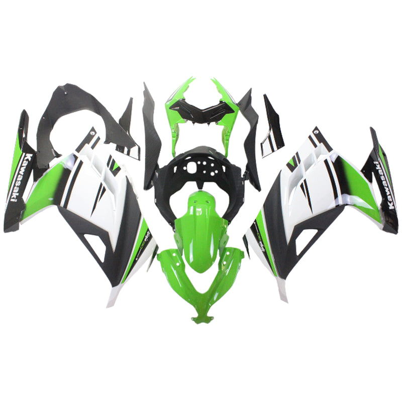 Amotopart Kawasaki EX300/Ninja300 2013-2017 Fairing Kit Bodywork Plastic ABS