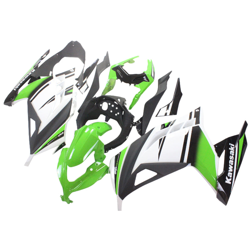 Amotopart Kawasaki EX300/Ninja300 2013-2017 Fairing Kit Bodywork Plastic ABS