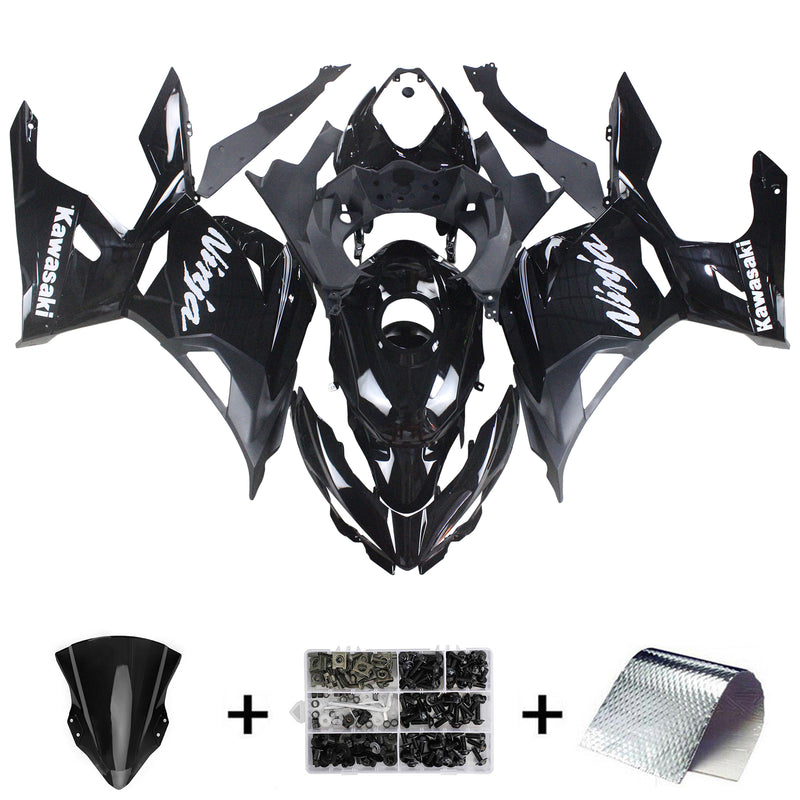 Amotopart Kawasaki EX400 Ninja400 2018-2023 Fairing Kit Bodywork Plastic ABS