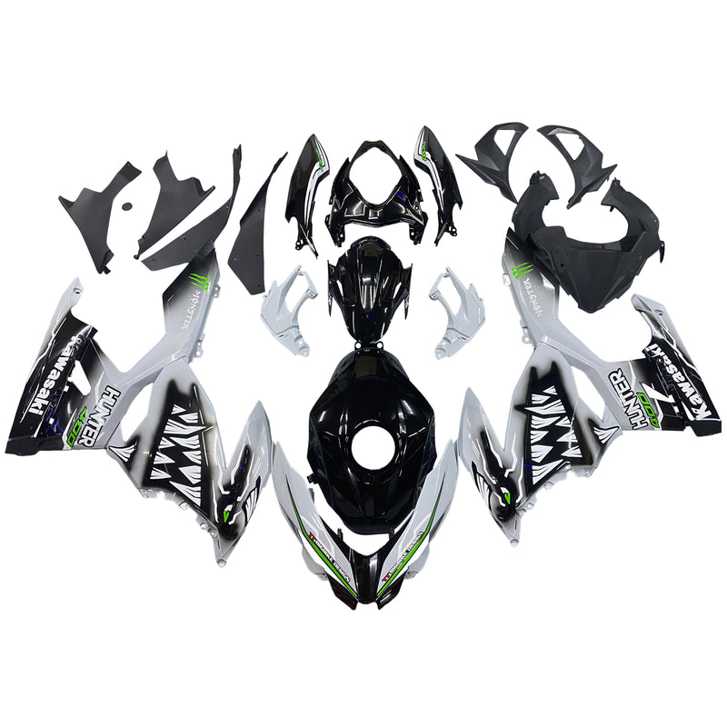 Amotopart Kawasaki EX400 Ninja400 2018-2023 Fairing Kit Bodywork Plastic ABS