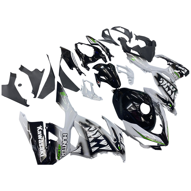 Amotopart Kawasaki EX400 Ninja400 2018-2023 Fairing Kit Bodywork Plastic ABS