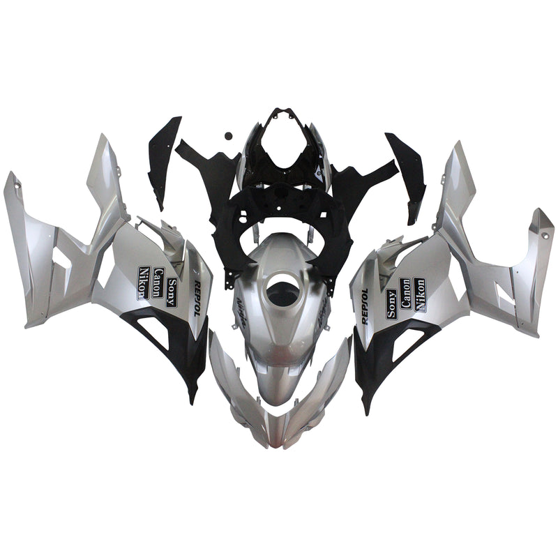 Amotopart Kawasaki EX400 Ninja400 2018-2023 Fairing Kit Bodywork Plastic ABS