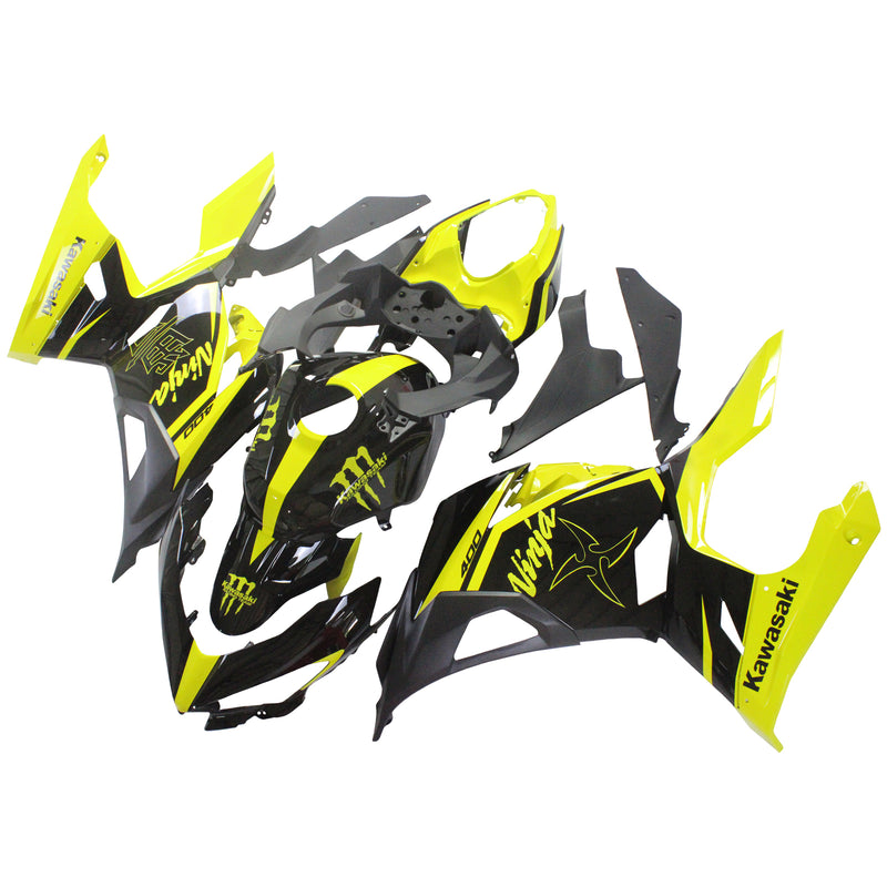 Amotopart Kawasaki EX400 Ninja400 2018-2023 Fairing Kit Bodywork Plastic ABS