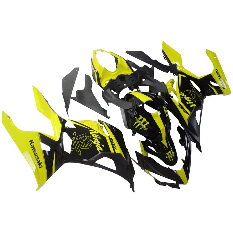 Amotopart Kawasaki EX400 Ninja400 2018-2023 Fairing Kit Bodywork Plastic ABS