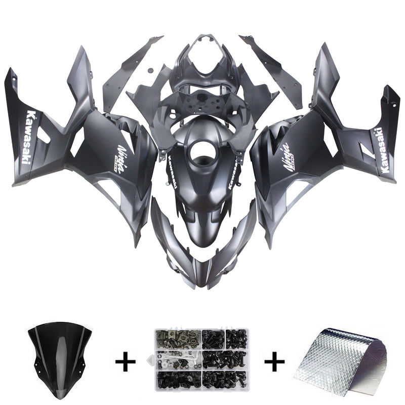 Amotopart Kawasaki EX400 Ninja400 2018-2023 Fairing Kit Bodywork Plastic ABS